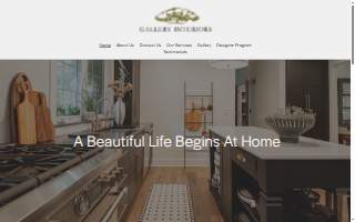 Gallery Interiors website