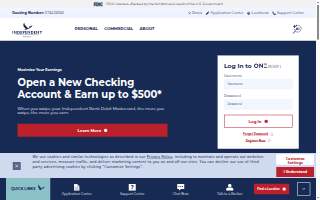 Independent Bank website