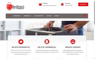 RedBeard PC Repair website