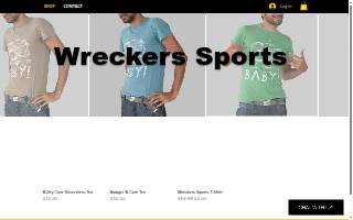 Wreckers Sports website