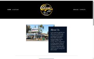 Classic Car Wash website
