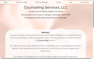 Counseling Services LLC website