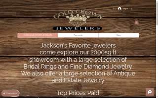 Gold Crown Jewelers website
