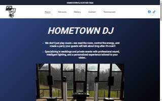 HOMETOWN DJ website