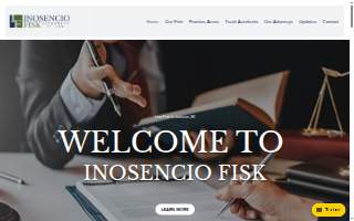 Inosencio & Fisk website