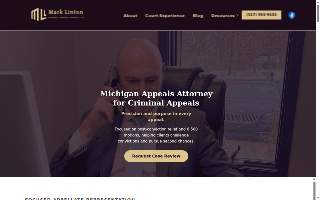 Michigan Appeals Attorney - Mark Linton website