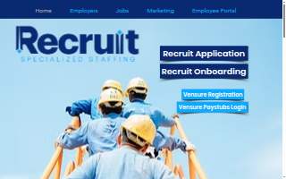 Recruit Specialized Staffing- Jackson website