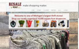 Resale Depot website