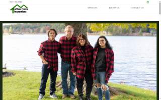 Shelters Home Inspections website