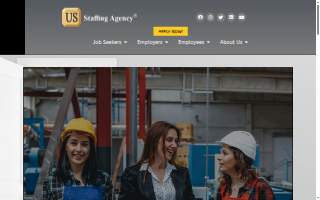 US Staffing Agency website