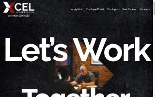 Xcel Staffing Jackson website
