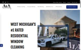 A1A Window Cleaning of Grandville website