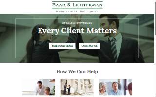 Baar & Lichterman, PLLC website