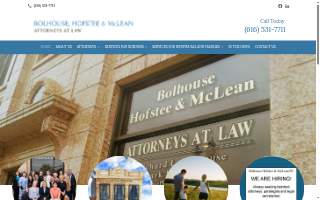 Bolhouse, Hofstee, & McLean PC website