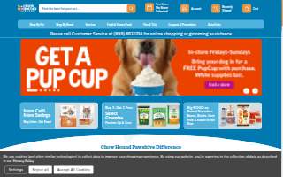 Chow Hound Pet Supplies of Jenison website