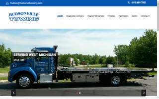 Hudsonville Towing, Inc. of Jenison website