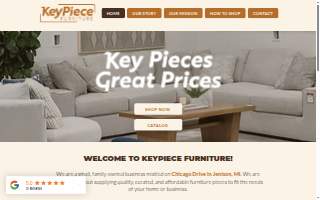 KeyPiece Furniture website