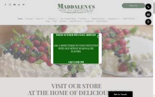 Maddalena's Catering and Banquets of Jenison website