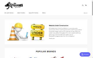 Outdoorsmen Pro Shop website