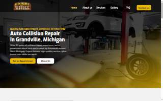 Unique Body Shop of Jenison website