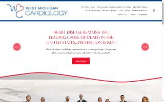 West Michigan Cardiology of Hudsonville website