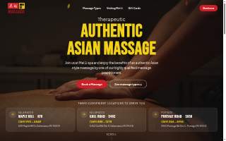Asian Massage Kalamazoo website