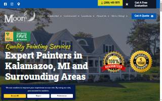 Moon Custom Painting website