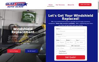 GlasStar Auto Glass of Kentwood website