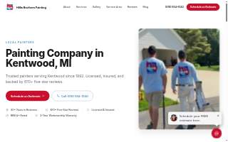 Hillis Brothers Painting website