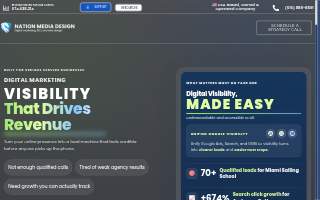 Nation Media Design - Digital Marketing, SEO & Design Agency of Kentwood website