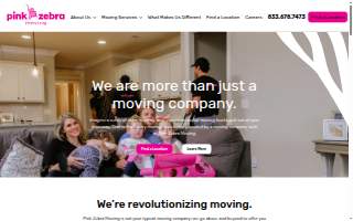 Pink Zebra Moving of Grand Rapids website