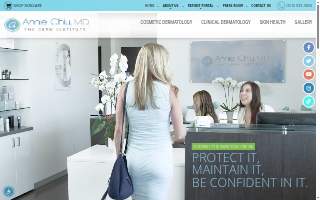 The Derm Institute of West Michigan website