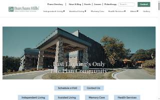 Burcham Hills of Okemos website