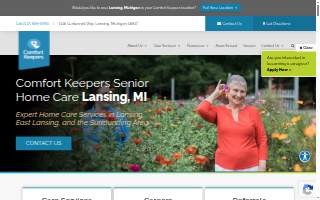 Comfort Keepers of Lansing website