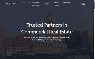 Corr Commercial Real Estate website