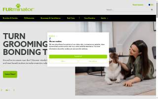 DeShed Pet Grooming website