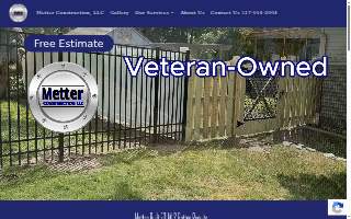 Metter Construction, LLC of Lansing website