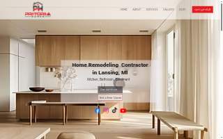 Pritoria Homes of Lansing website