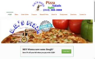 B.C.'s Pizza website