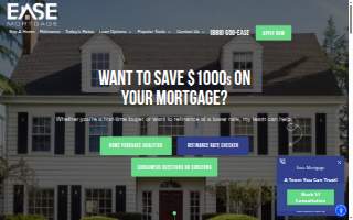 Ease Mortgage website