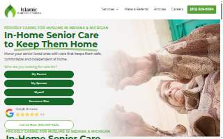 Islamic Home Care of America website