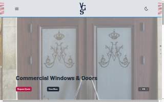 Veterans Glass & Services website