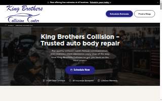 King Brothers Collision - Livonia website
