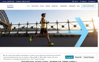 Michigan Foot & Ankle Center, P.C. website