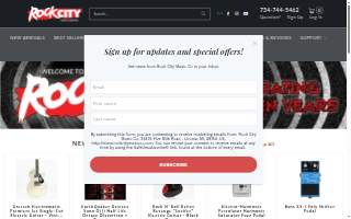 Rock City Music Company website