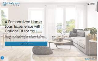Total Home Lending of Livonia website