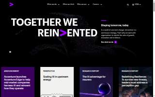 Accenture of Madison Heights website