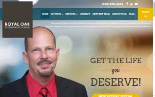 Chiropractic Center of Royal Oak website