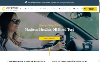 Courtesy Driving School of Madison Heights website