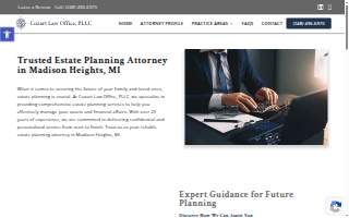 Cozart Law Office, PLLC of Madison Heights website